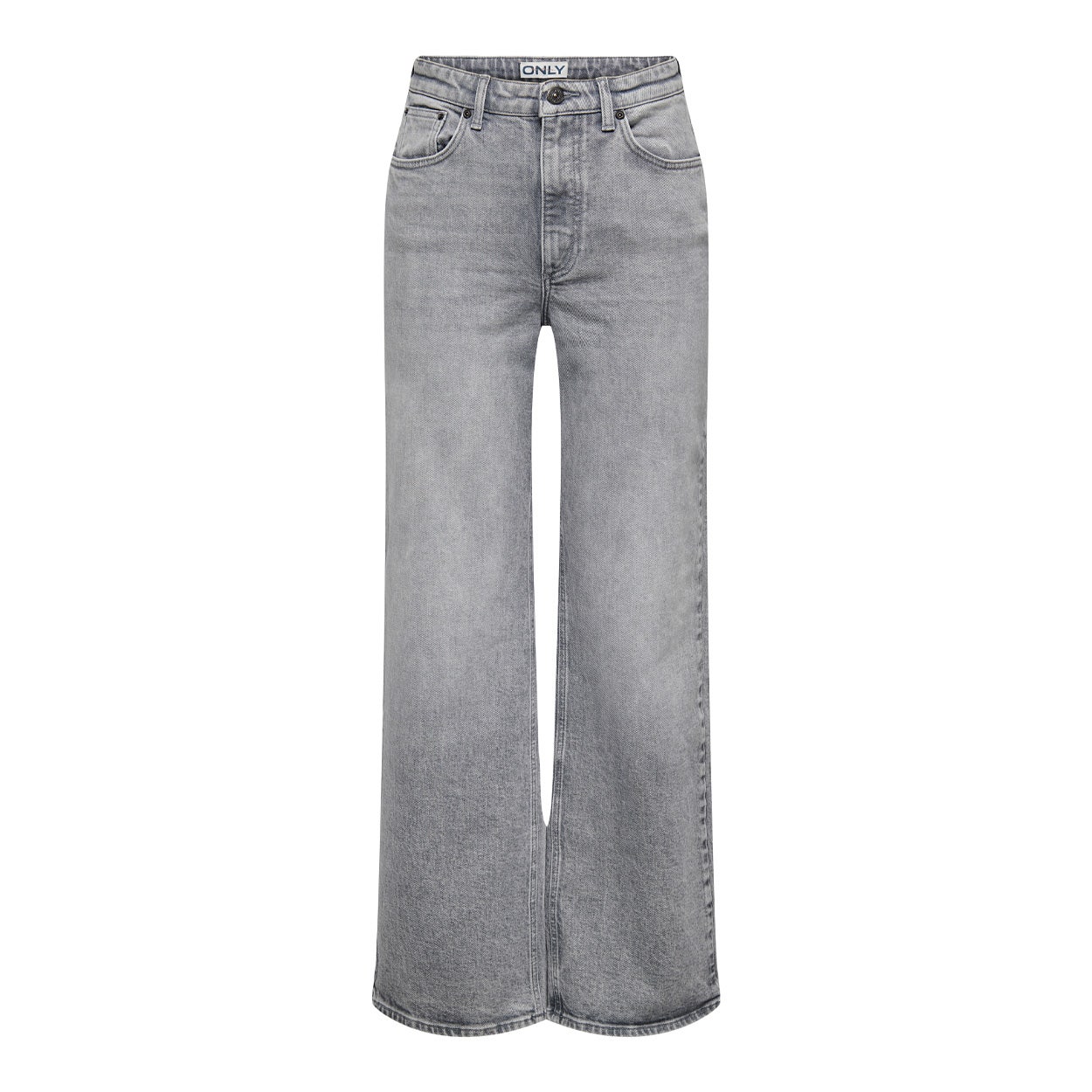 Only Jeans Onljuicy Hw Wide Leg Rea707 Dnm Noo 15334821 Medium Grey Denim Dames Maat - W31 X L30