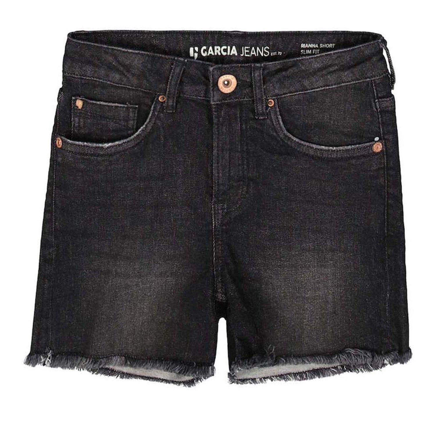 Rianna 513 Slim Denim Shorts - Dark Used