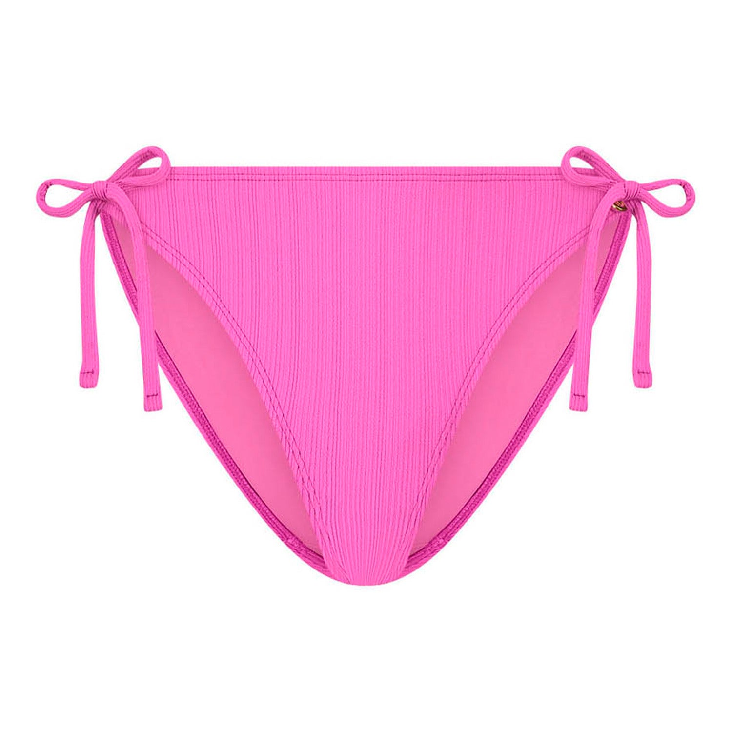 Ten Cate Beach TC WOW strik bikinibroekje met textuur roze