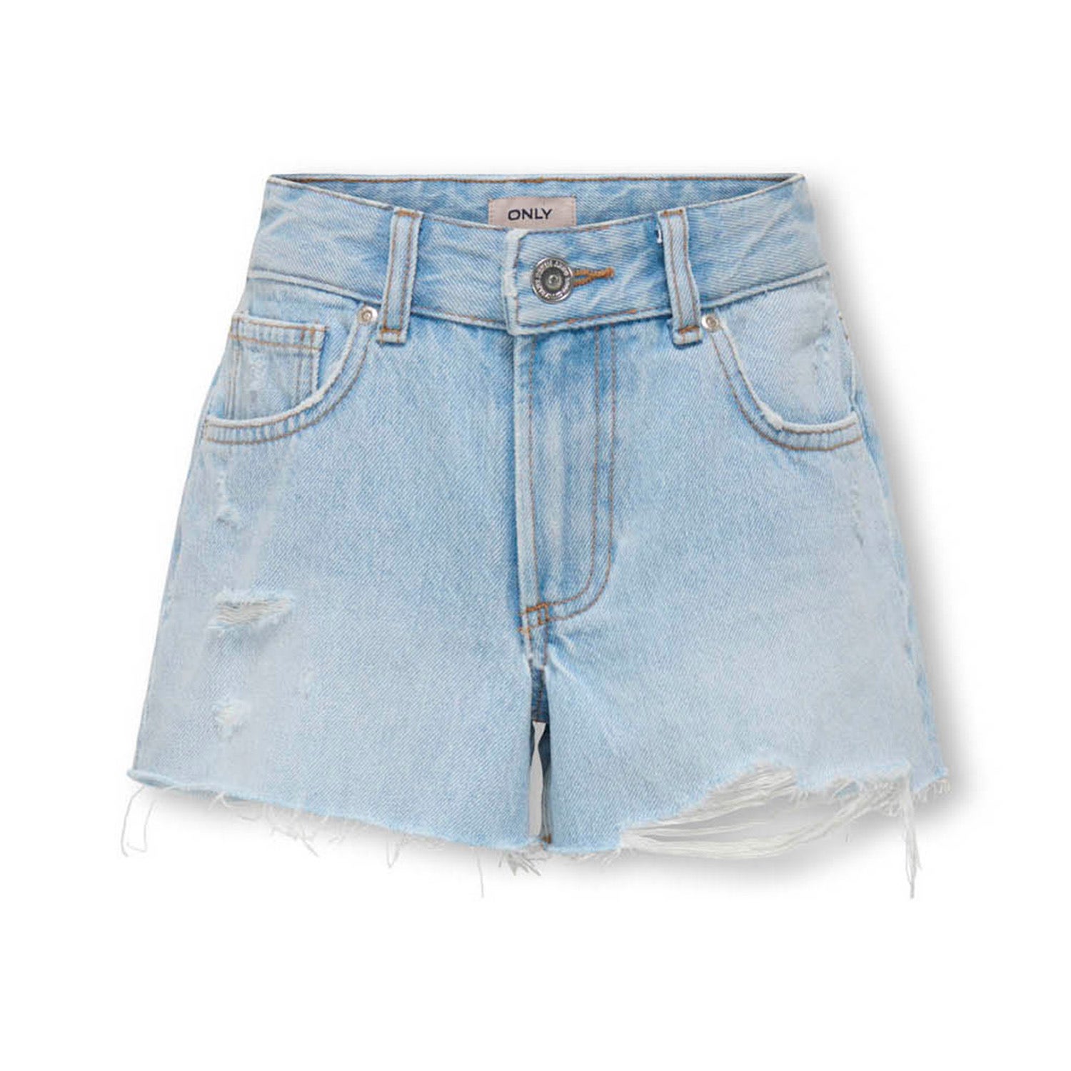 ONLY KIDS GIRL regular denim short light blue denim