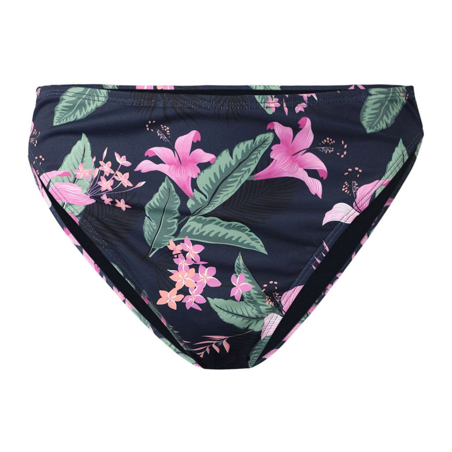 Brunotti bikinibroekje Nolina donkerblauw roze
