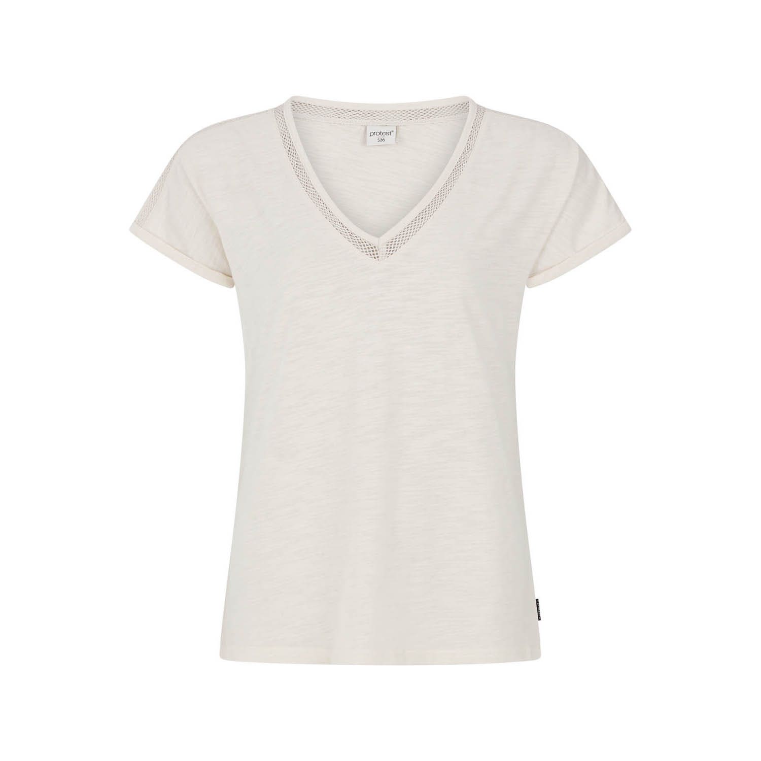 Protest t-shirt ecru