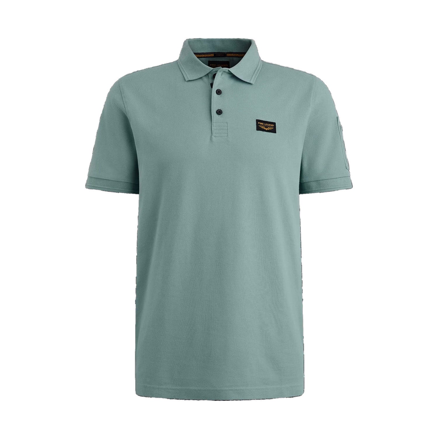 PME LEGEND Heren Polo's & T-shirts Trackway Polo Lichtblauw