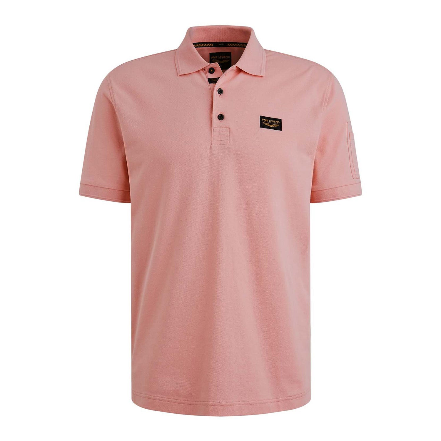 PME LEGEND Heren Polo's & T-shirts Trackway Polo Roze
