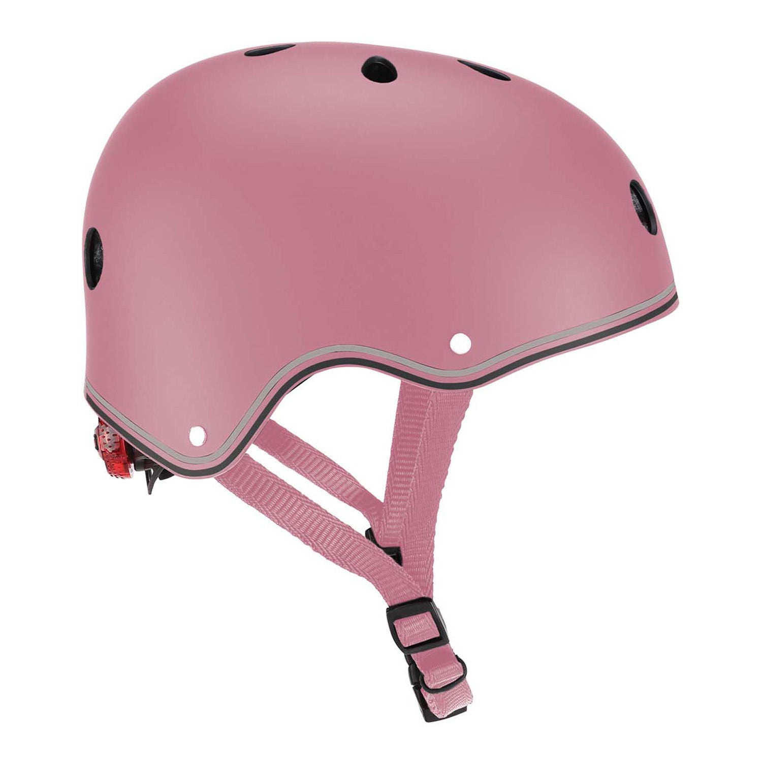 GLOBBER - fietshelm kinder - Helmet Primo Lights (48-53 cm) - roze