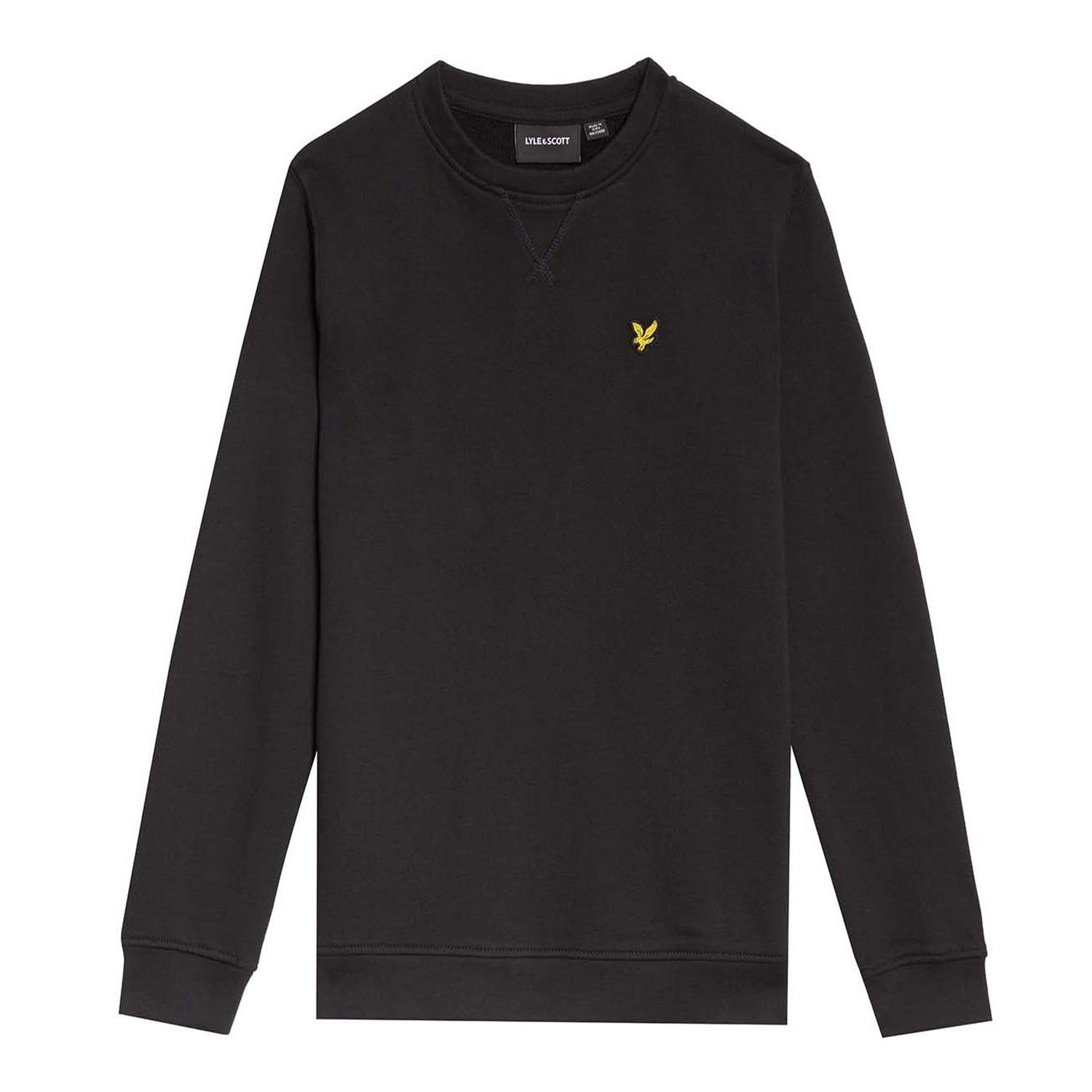 LYLE & SCOTT Truien & Vesten Crew Neck Sweatshirt Zwart