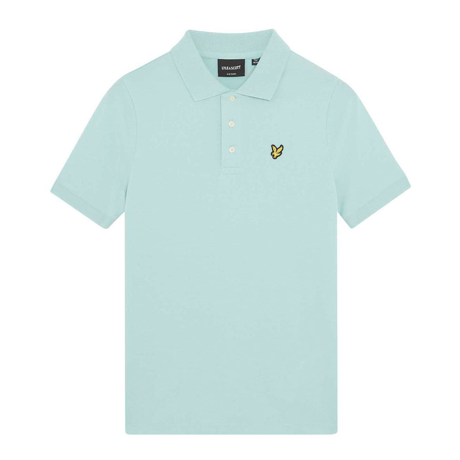 LYLE & SCOTT Jongens Polo's & T-shirts Plain Polo Shirt Blauw