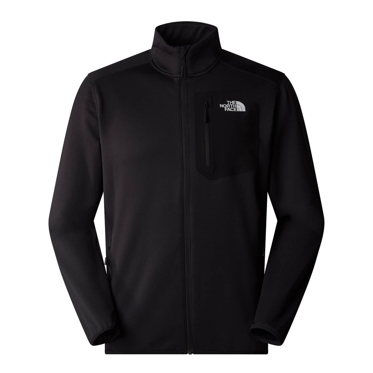 The North Face Sweatjack met opstaande kraag