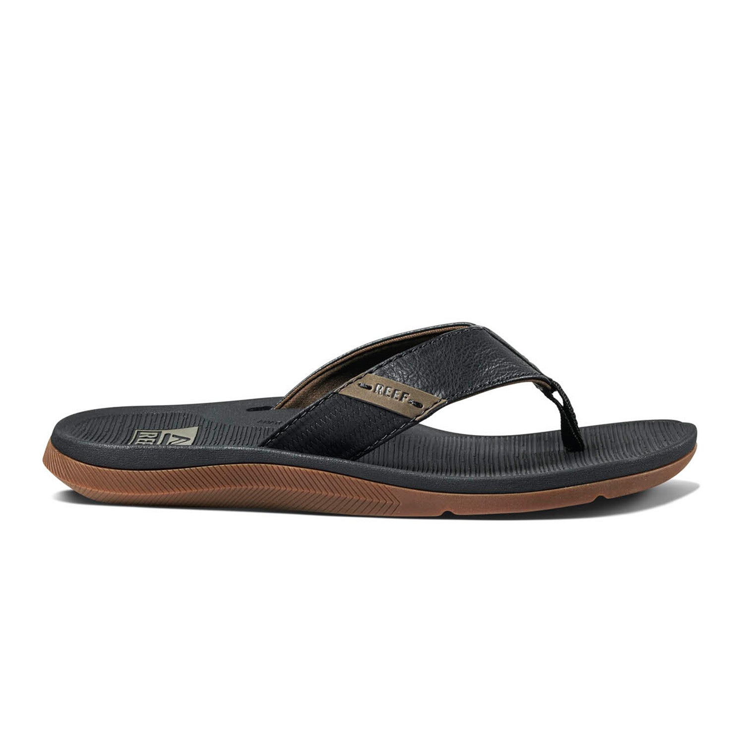Reef Santa Ana Heren Slippers - Zwart - Maat 45
