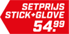 Hockeystick & glove 54,99